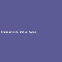 Ergonomische Wolle-Kanne