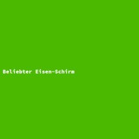 Beliebter Eisen-Schirm