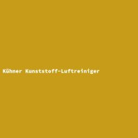 K&uuml;hner Kunststoff-Luftreiniger