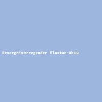 Besorgniserregender Elastan-Akku