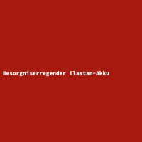 Besorgniserregender Elastan-Akku